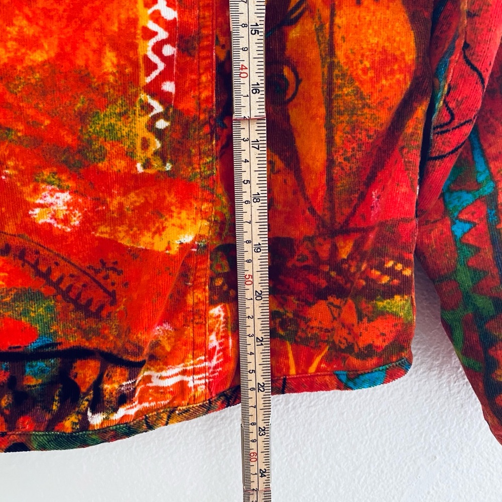 Chico's Artistic Multicolor Button Down Shirt - image 6